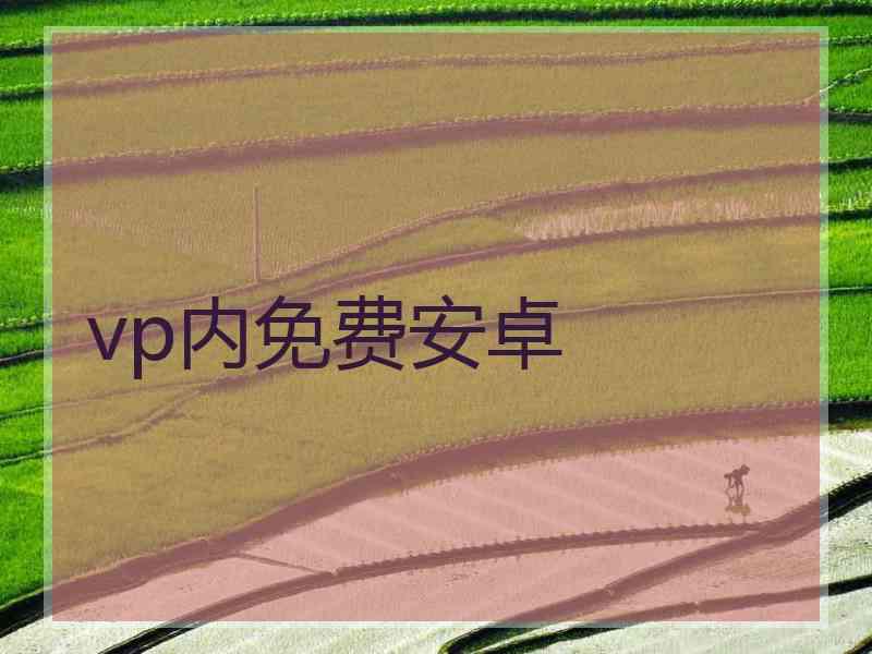 vp内免费安卓