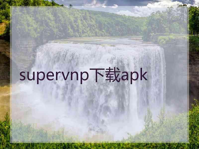 supervnp下载apk