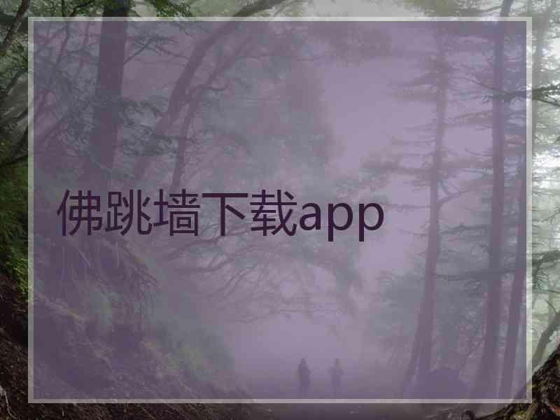 佛跳墙下载app