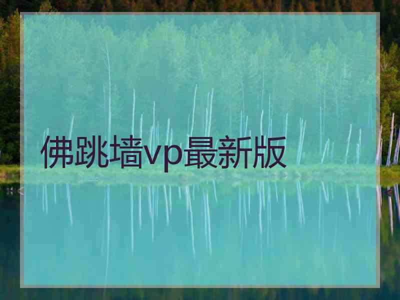 佛跳墙vp最新版