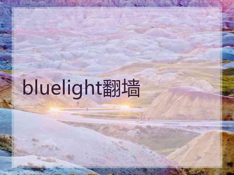 bluelight翻墙