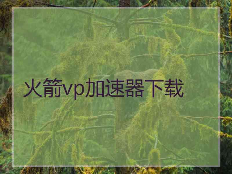 火箭vp加速器下载